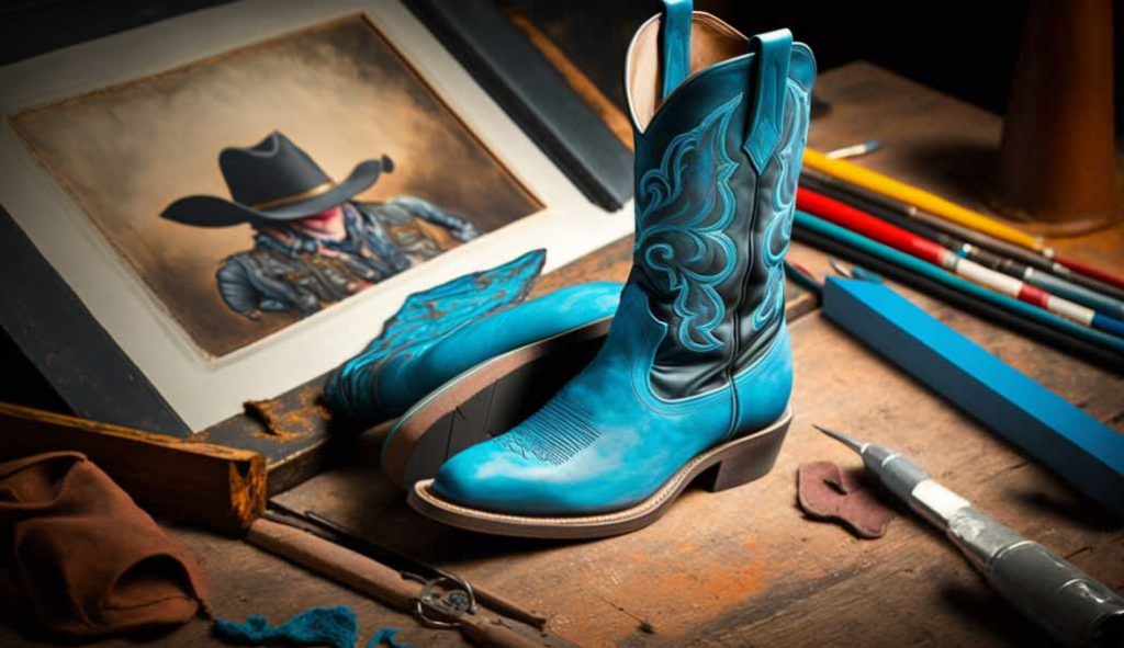how to paint cowboy boots